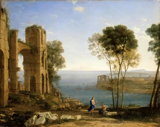 Coastal View with Apollo and the Sibyl of Cumae